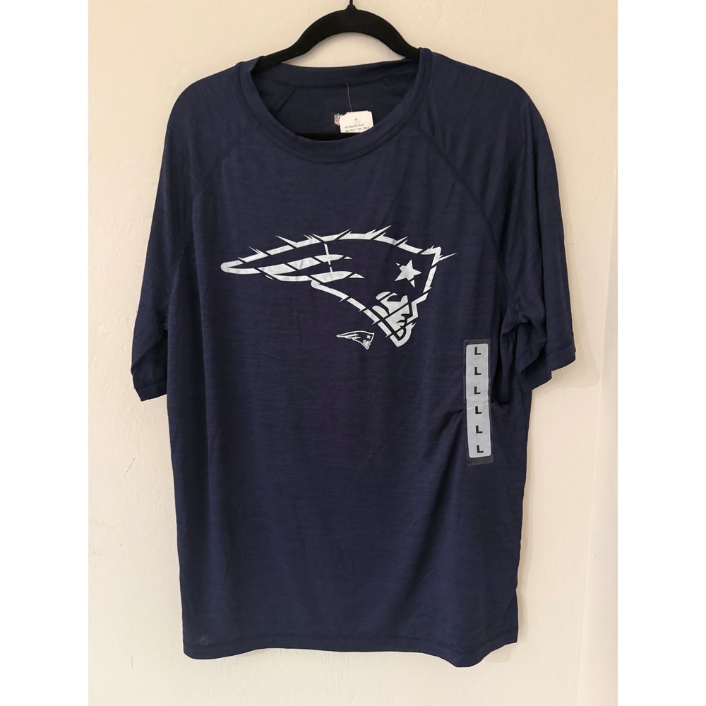 Men's NFL Team Apparel New England Patriots Performance Tee Size Large -NWT